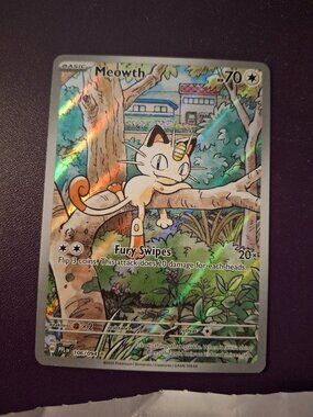 Pokémon Phantasmal Flames Meowth 106/094 NM